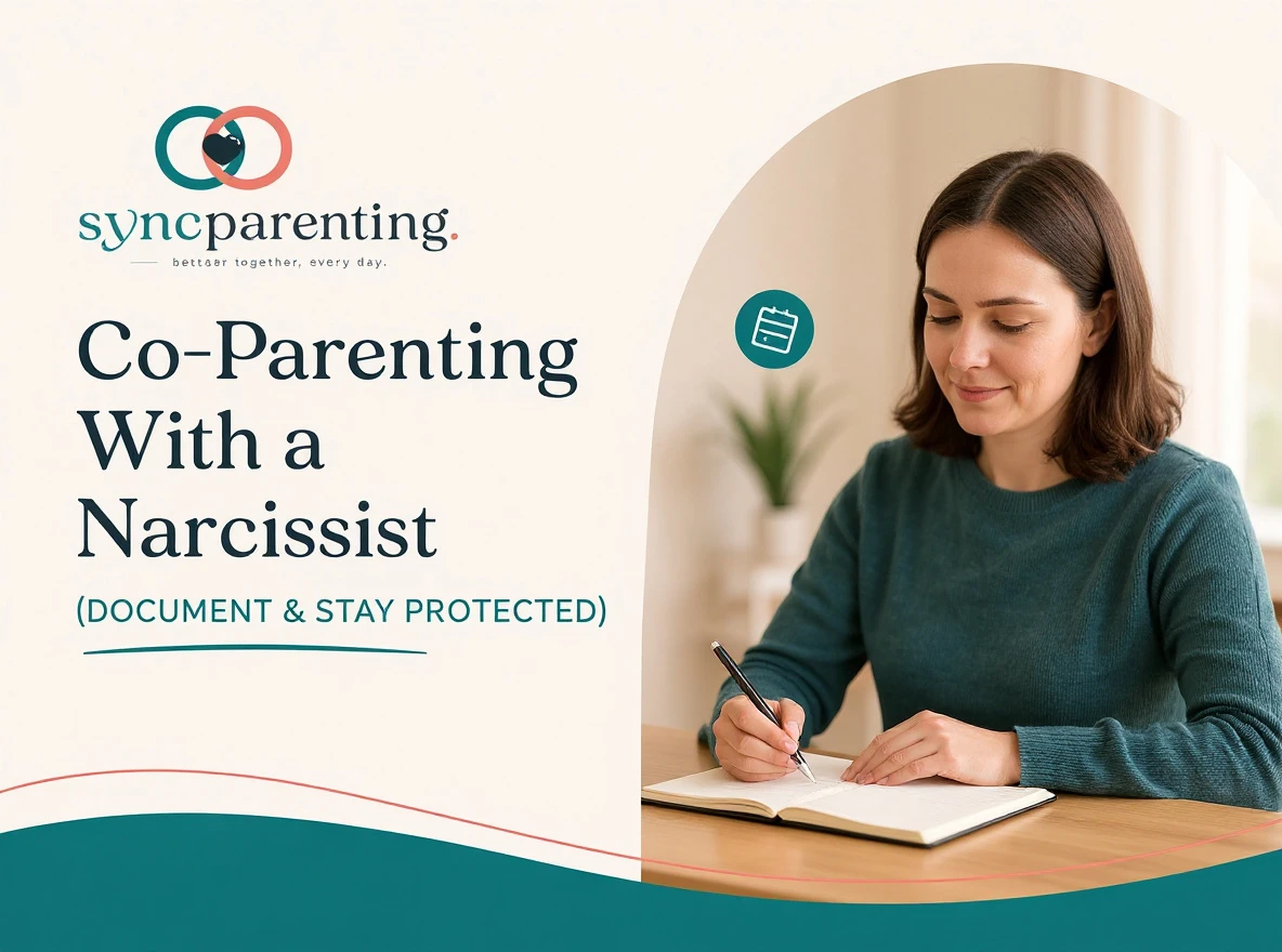 Co-Parenting With a Narcissist — SyncParenting blog cover