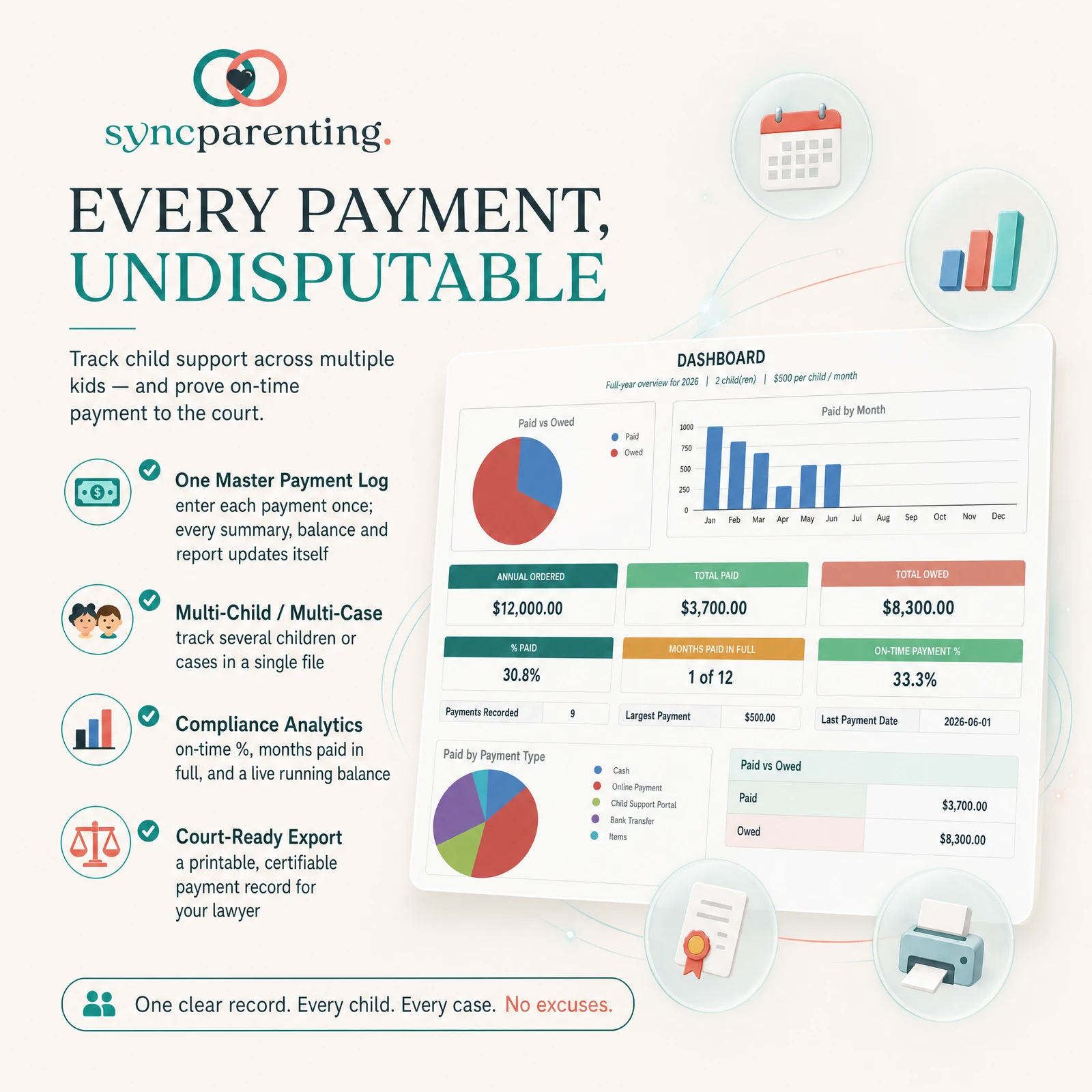 Child Support Payment Tracker