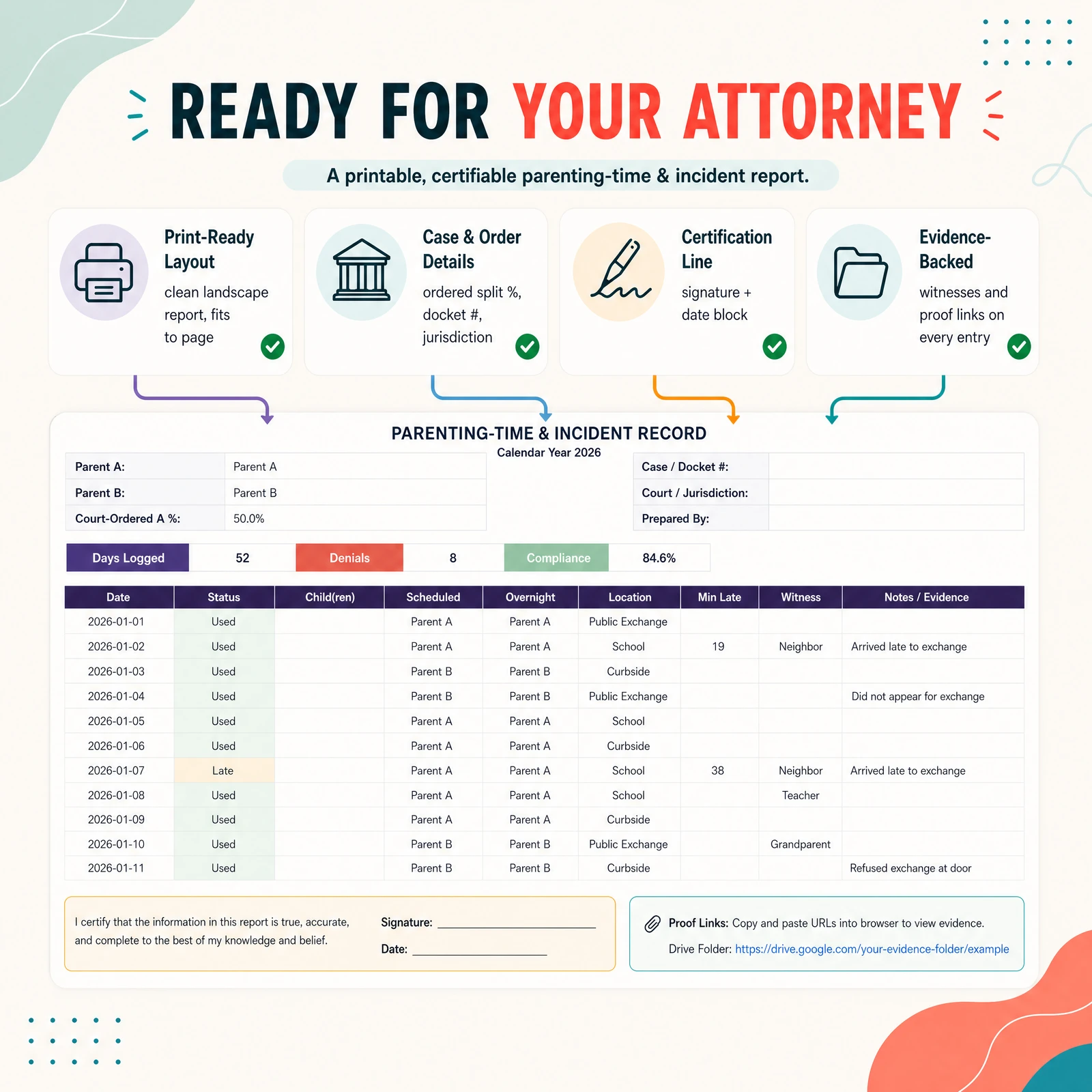 Starter Duo — Custody + Expense Tracker — view 11
